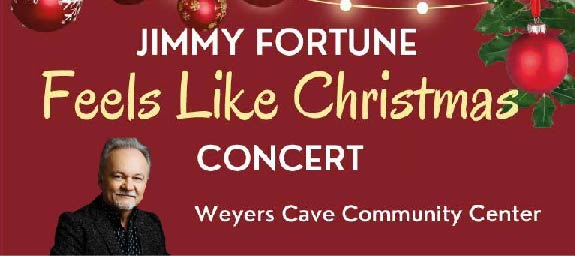 Jimmy Fortune Feels Like Christmas concert banner